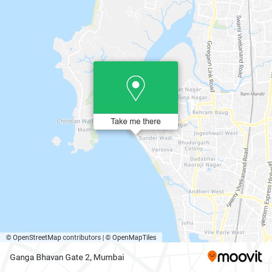 Ganga Bhavan Gate 2 map