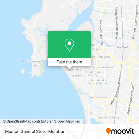 Mastan General Store map