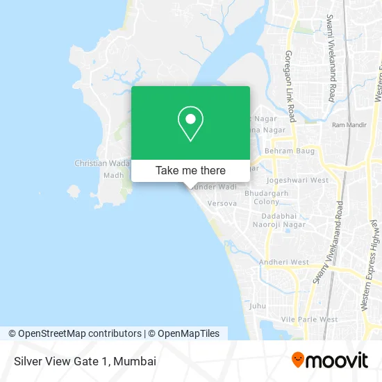 Silver View Gate 1 map