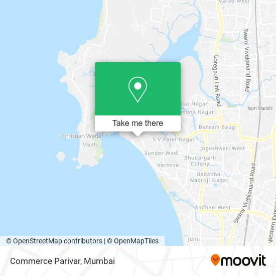 Commerce Parivar map