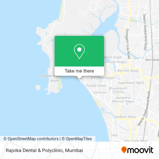 Rajvika Dental & Polyclinic map