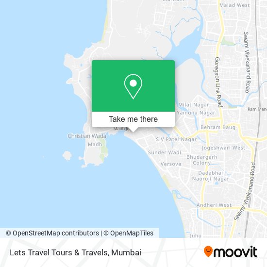 Lets Travel Tours & Travels map