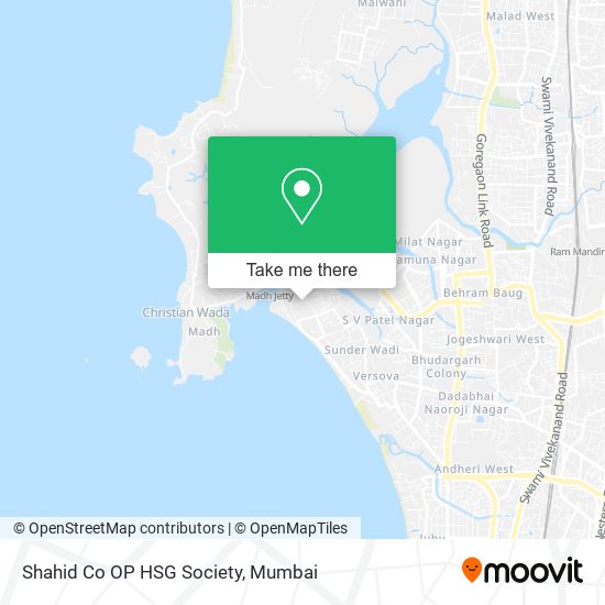 Shahid Co OP HSG Society map