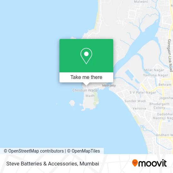 Steve Batteries & Accessories map