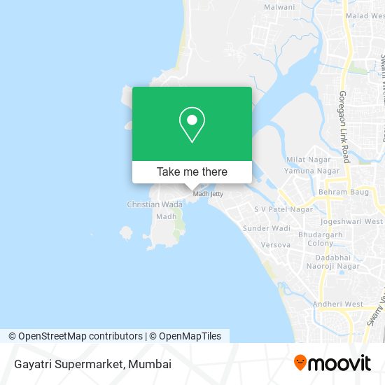 Gayatri Supermarket map