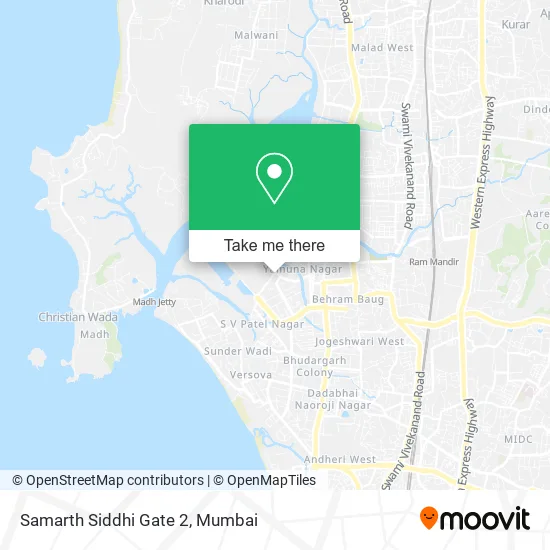 Samarth Siddhi Gate 2 map
