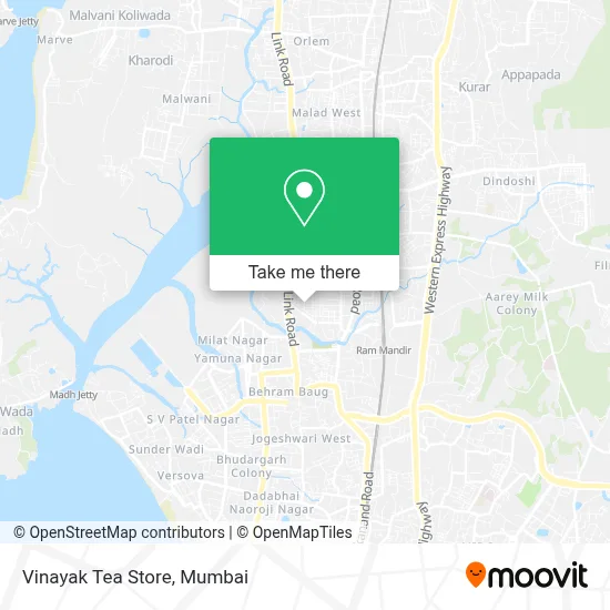 Vinayak Tea Store map