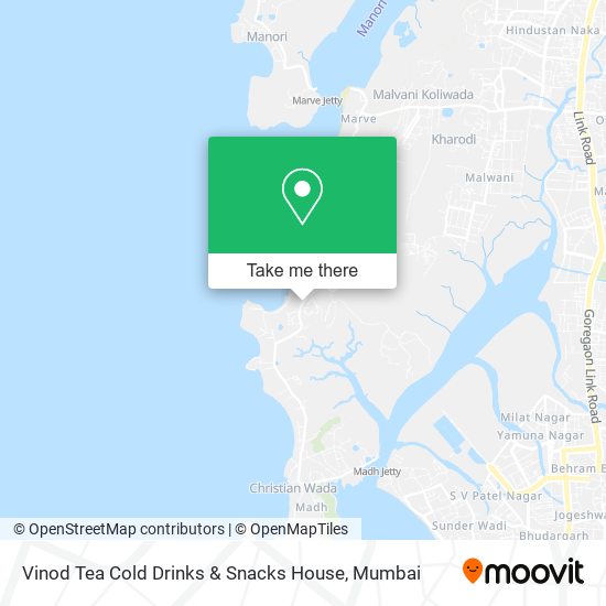 Vinod Tea Cold Drinks & Snacks House map