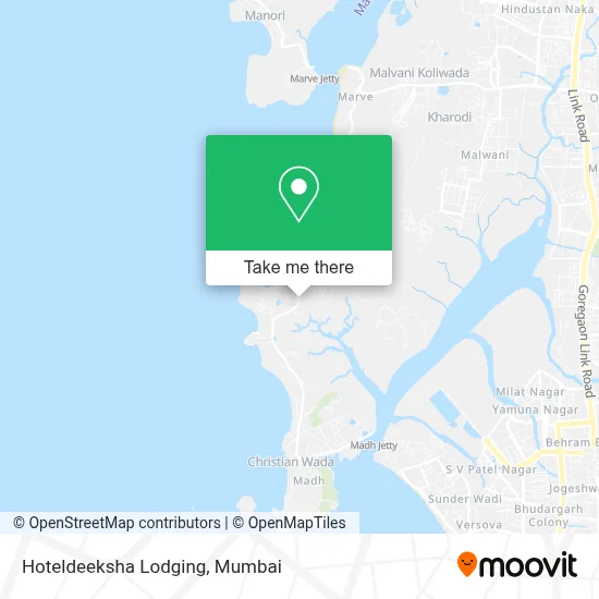 Hoteldeeksha Lodging map