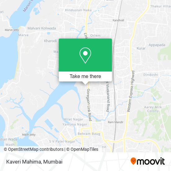 Kaveri Mahima map