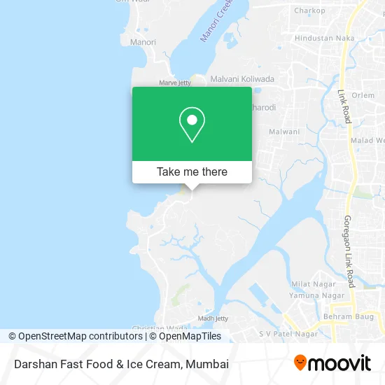 Darshan Fast Food & Ice Cream map
