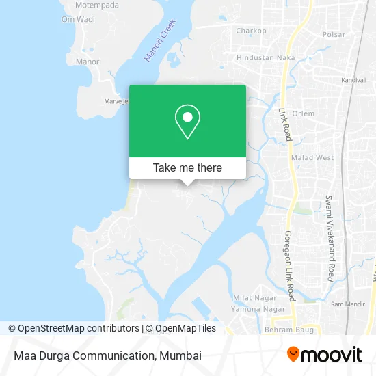 Maa Durga Communication map