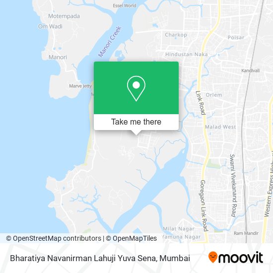 Bharatiya Navanirman Lahuji Yuva Sena map
