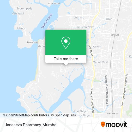 Janaseva Pharmacy map