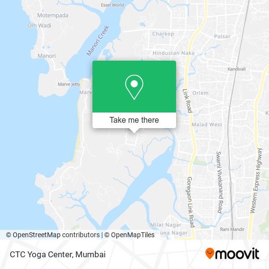 CTC Yoga Center map