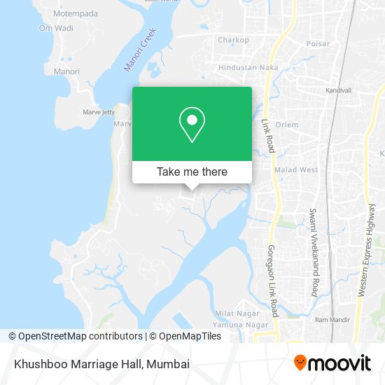 Khushboo Marriage Hall map