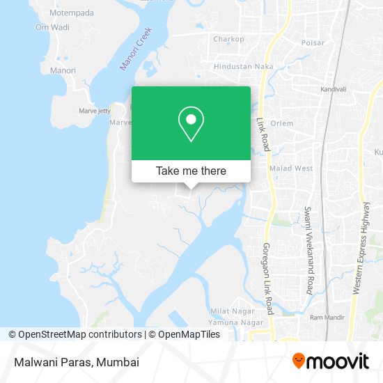 Malwani Paras map