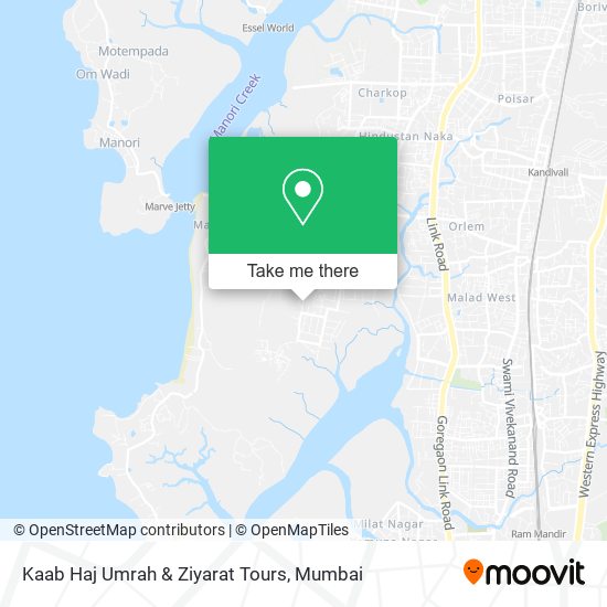 Kaab Haj Umrah & Ziyarat Tours map