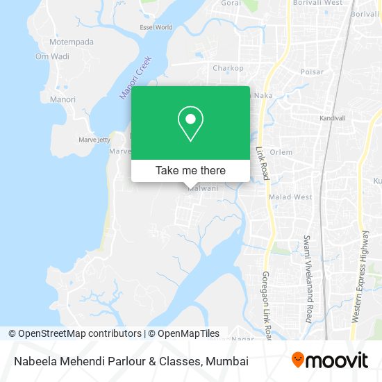 Nabeela Mehendi Parlour & Classes map