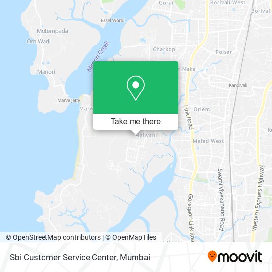 Sbi Customer Service Center map