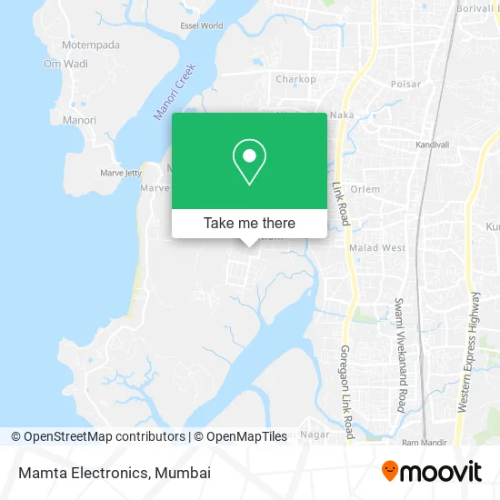 Mamta Electronics map