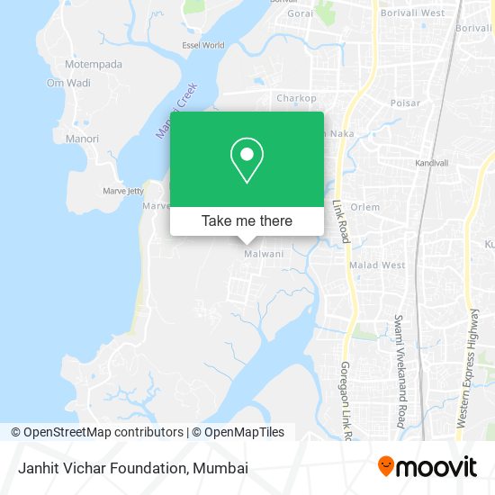 Janhit Vichar Foundation map