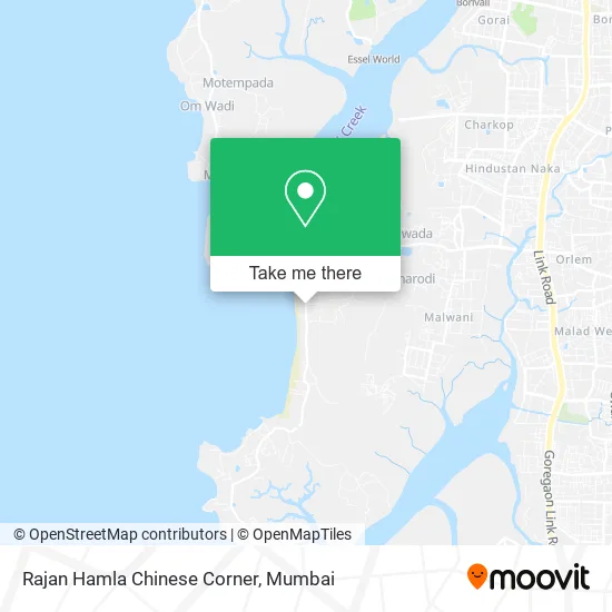 Rajan Hamla Chinese Corner map