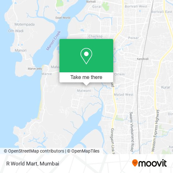 R World Mart map