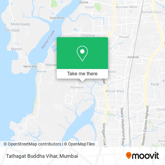 Tathagat Buddha Vihar map