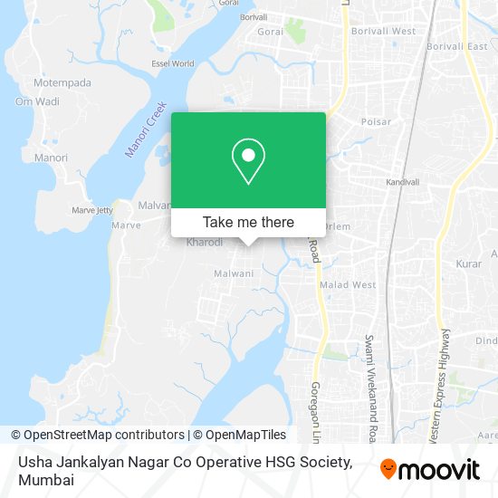 Usha Jankalyan Nagar Co Operative HSG Society map