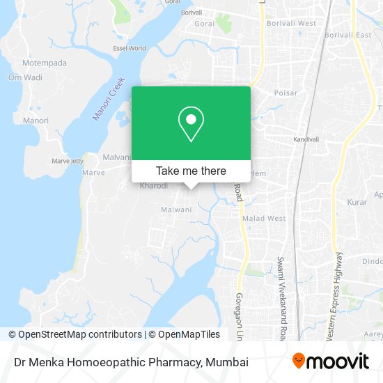 Dr Menka Homoeopathic Pharmacy map