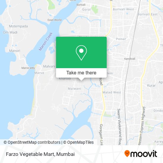 Farzo Vegetable Mart map