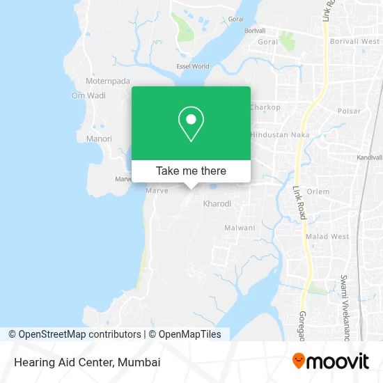 Hearing Aid Center map