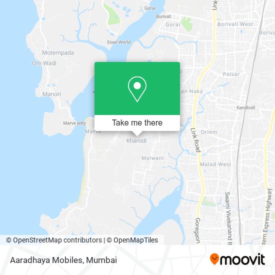 Aaradhaya Mobiles map