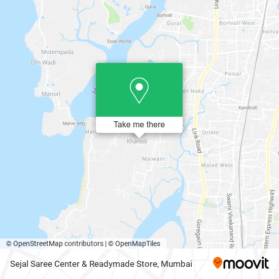 Sejal Saree Center & Readymade Store map