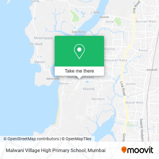 Malwani Village High Primary School map