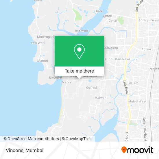 Vincone map