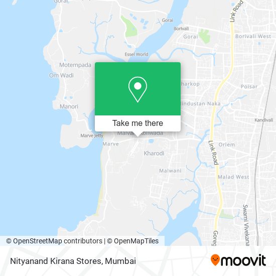 Nityanand Kirana Stores map