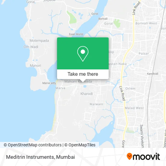 Meditrin Instruments map