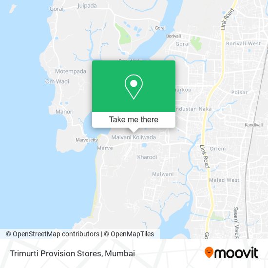 Trimurti Provision Stores map