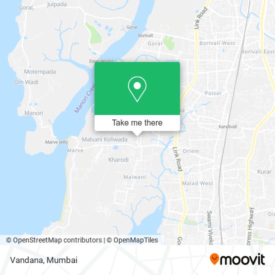 Vandana map