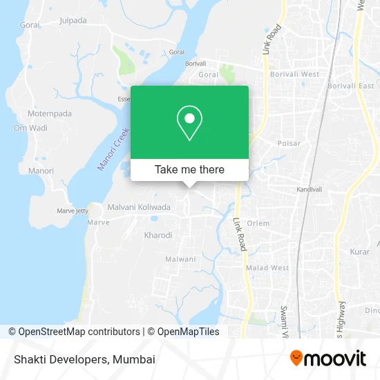 Shakti Developers map