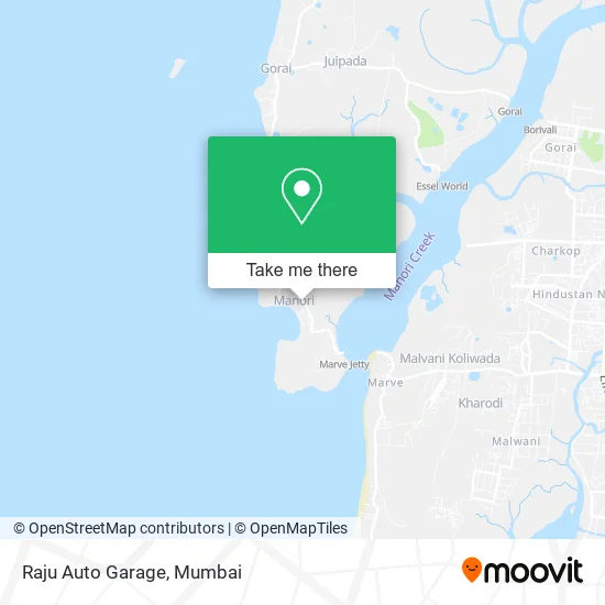 Raju Auto Garage map