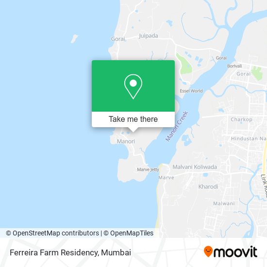 Ferreira Farm Residency map