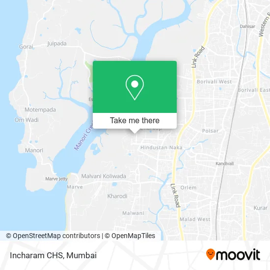 Incharam CHS map