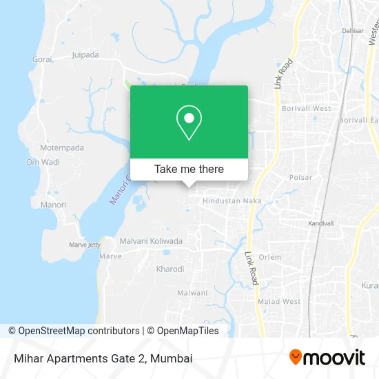 Mihar Apts Gate 2 map