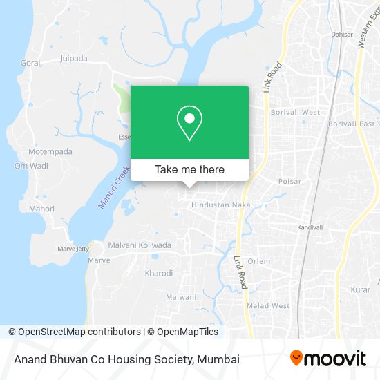 Anand Bhuvan Co Housing Society map