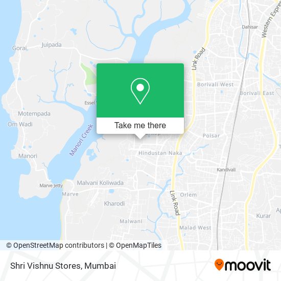 Shri Vishnu Stores map