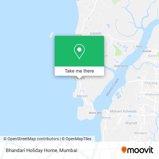 Bhandari Holiday Home map