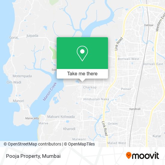 Pooja Property map